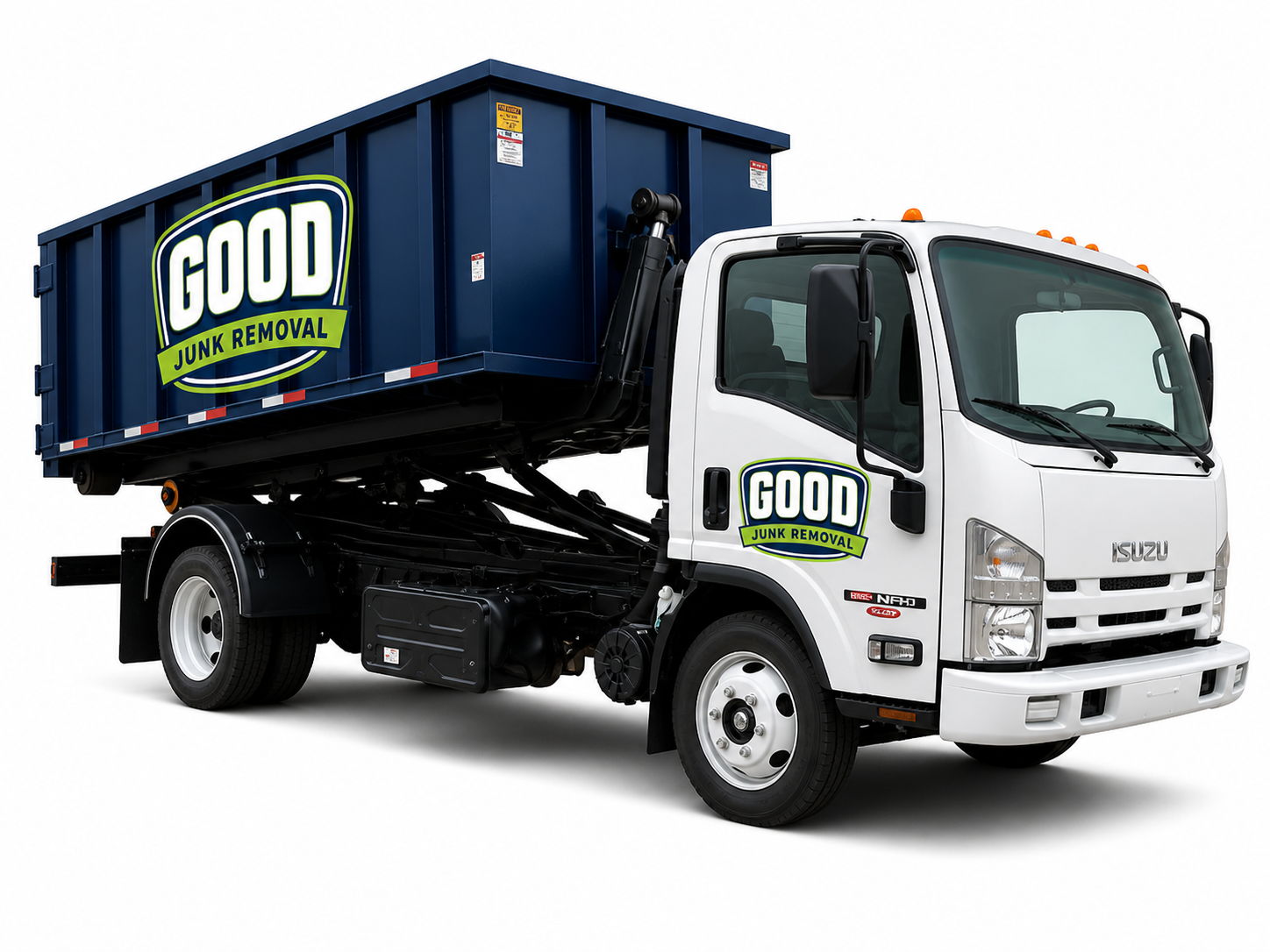 Good Junk Removal truck serving the Charleston area