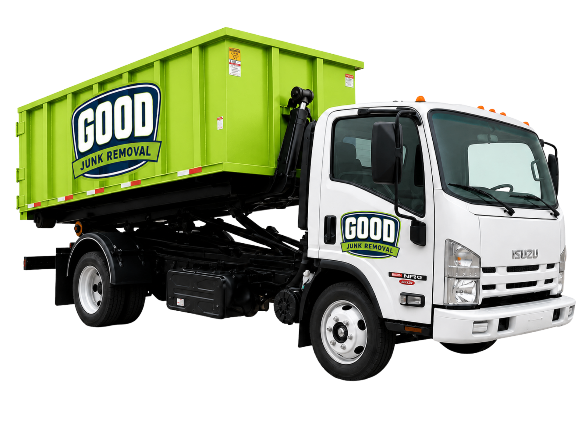 Good Junk Removal truck serving Folly Beach, SC